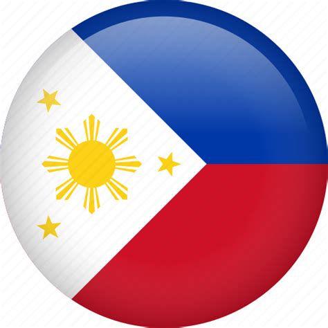 circle philippine flag png