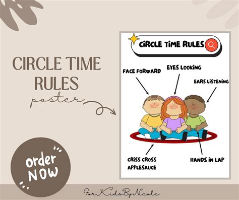 Circle Time Rules For Preschool