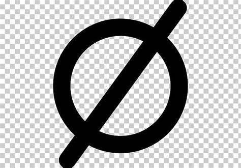circle with line through it symbol keyboard