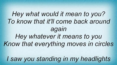 Incubus Circles (With lyrics on screen) YouTube
