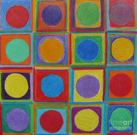 Circles With Squares In Them