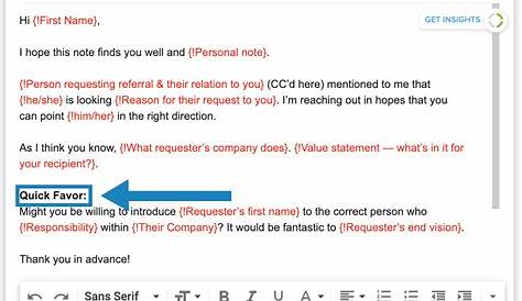 Circling Back Email Template