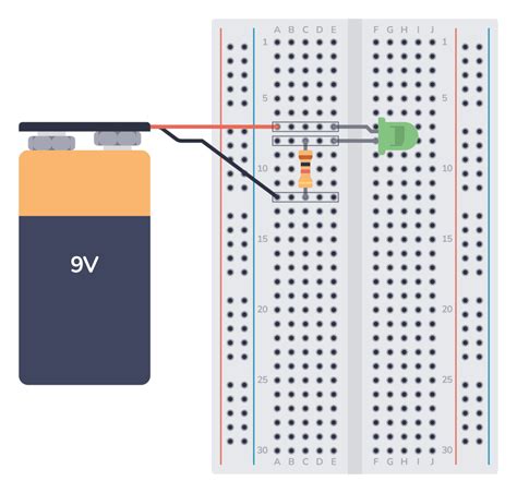 Circuit Breadboard Working