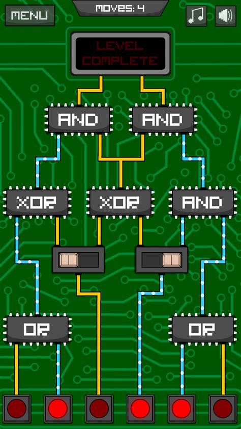 Circuit Logic Gates Game
