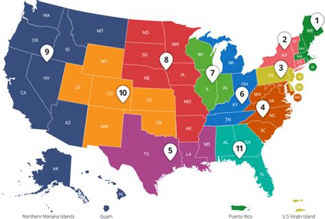 circuit map federal court