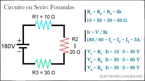 circuito en serie formula