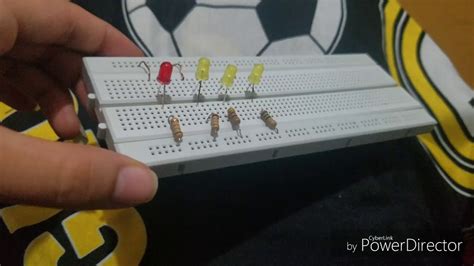 circuito paralelo en protoboard