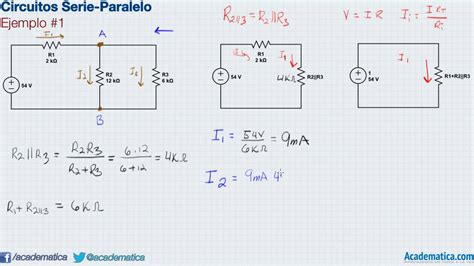 circuitos en serie y paralelo ejemplos