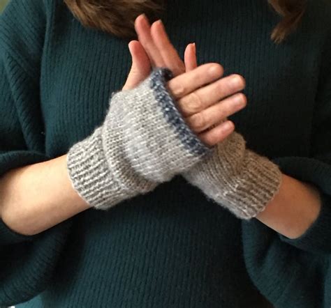 Circular Knit Hand Warmers
