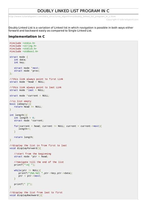 circular linked list program in data structure using c