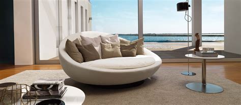 Circular Loveseat Sofa