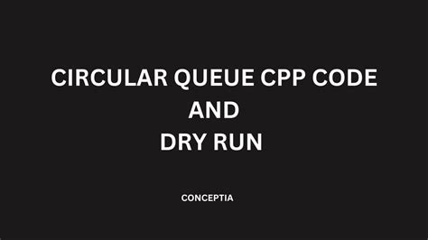circular queue code in cpp