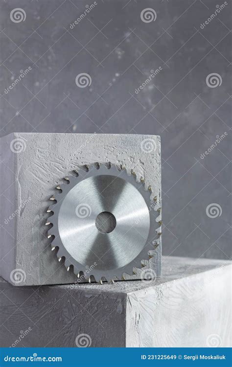 Circular Saw Blade Cement Block