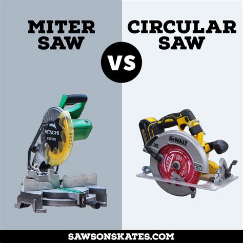 Circular Saw Vs Miter