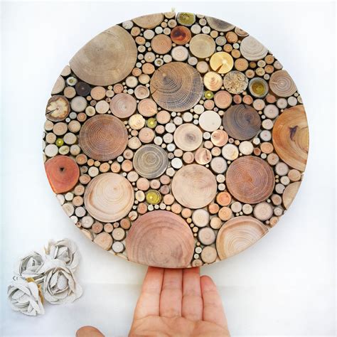 Circular Wood Wall Decor