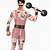 circus muscle man costume