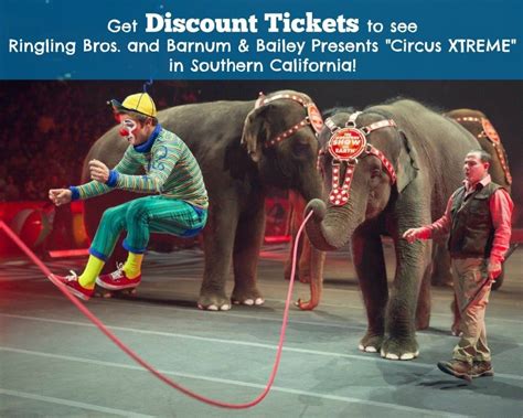 circus discount tickets