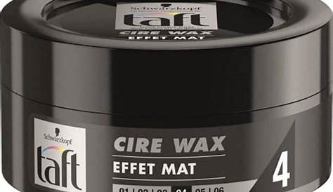 Cire Wax effet Mat Taft Schwarzkopf Soin Capillaire