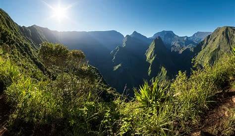 Cirque Reunion Island Mafate On The Stock Image Image Of