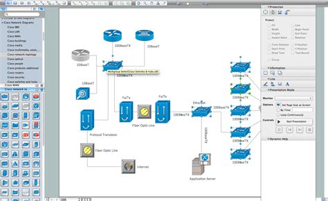 Cisco Network Design Perfect Cisco network diagram design tool, free