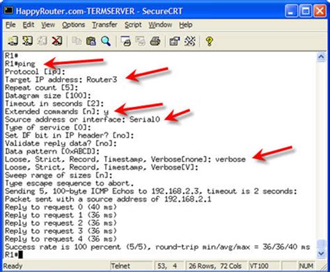 cisco ping commands