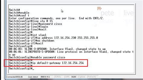 cisco show default gateway command