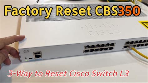 Cisco Switch Reset Error Counter