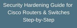 Cisco Wireless Hardening Guide