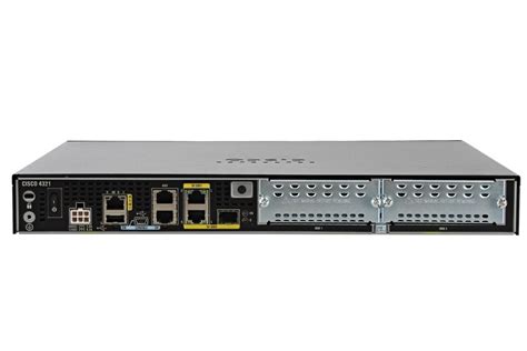 Cisco ISR 4321 AX Bundle router Gigabit Negro