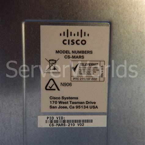 Cisco / Protego CSMARSGCMK9 Networks MARS Mitigation and Response