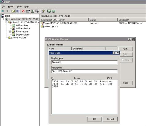 Configuración de la OPCIÓN DHCP 43 para puntos de acceso ligeros Cisco