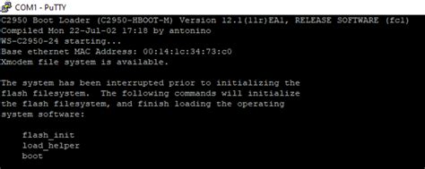 Switch LAB video 2 Cisco 3750 Password Recovery YouTube