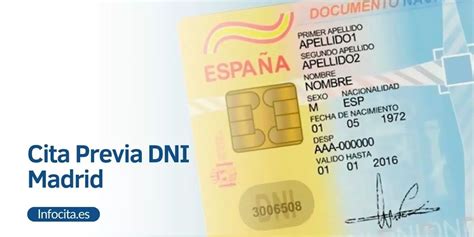 cita dni y pasaporte madrid