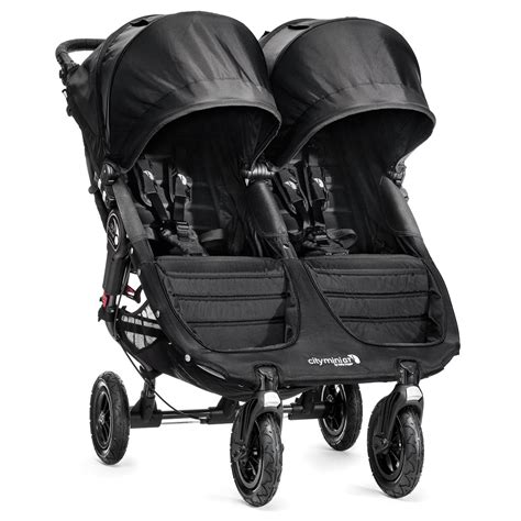 Baby Jogger City Mini GT Double Stroller 2016/2017 Black/Black