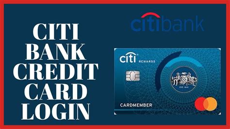 citicards login credit card account payment