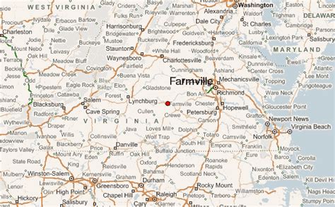 Map of Farmville Days Inn, Farmville
