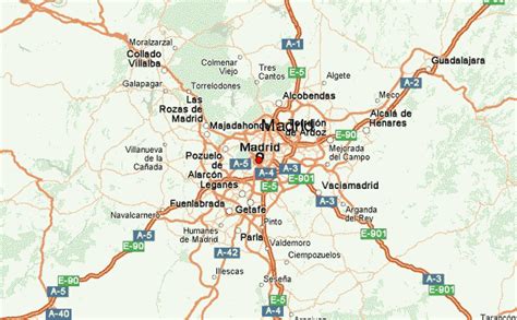 cities close to madrid spain
