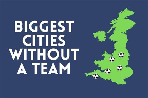 cities in england without a football team