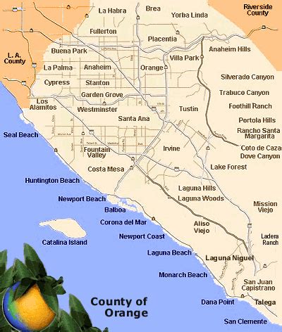 Cities In Orange County