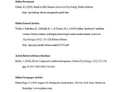 citing sources in apa format