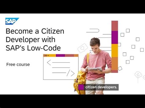 citizen developer sap