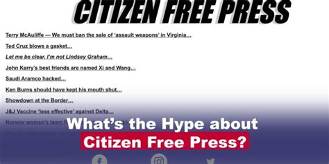 citizen free press official statement