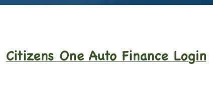 citizen one one time auto payment
