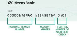 citizens bank direct deposit