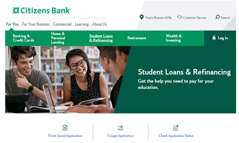 citizens bank for student loans