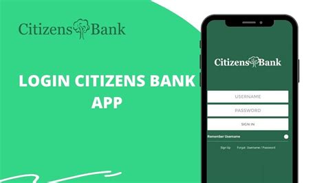citizens bank login to my account app