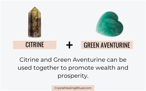 citrine and green aventurine together