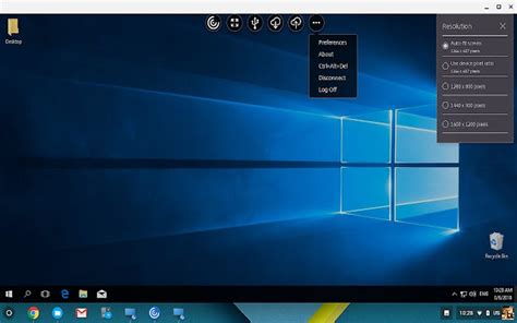 Citrix Receiver Extended Desktop