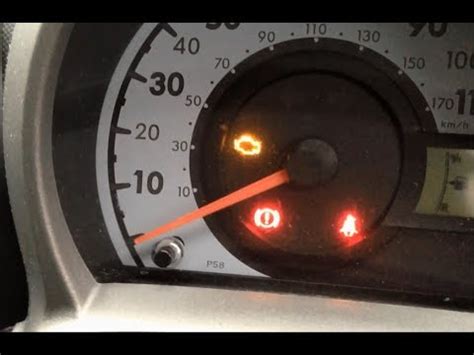 citroen c1 engine warning light