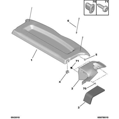 citroen c3 parcel shelf